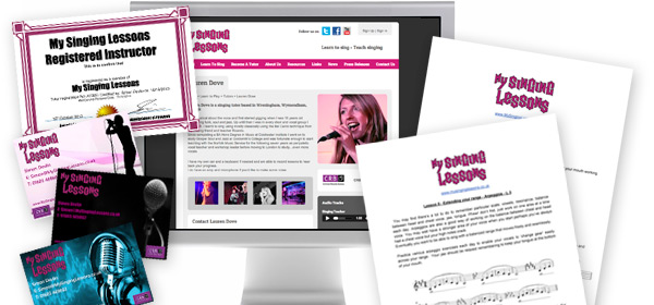 Learn to sing printed literature