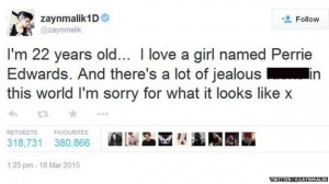 Sorry Zayn Malik
